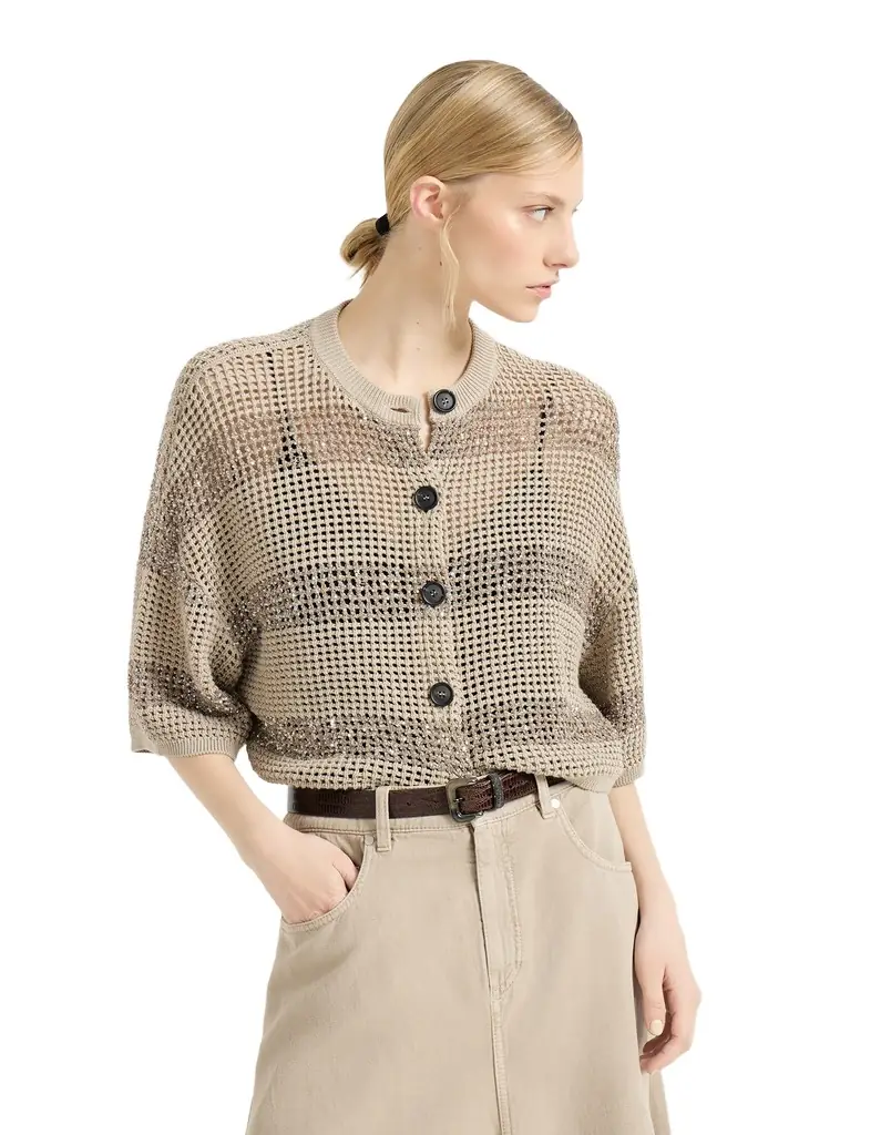 Brunello Cucinelli Cropped cardigan