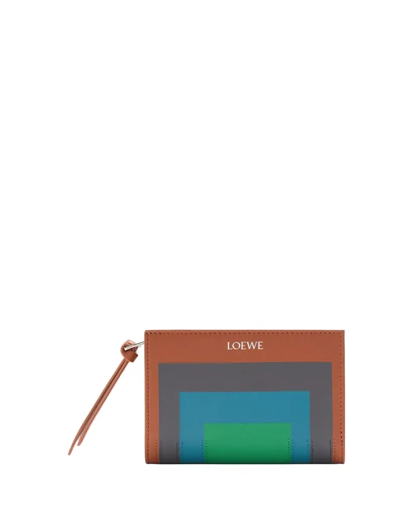Loewe x Albers Compact Bifold Wallet in Nappa Leather