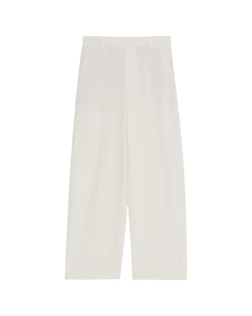 Vince Joan High-Rise Pull-On Linen Pants