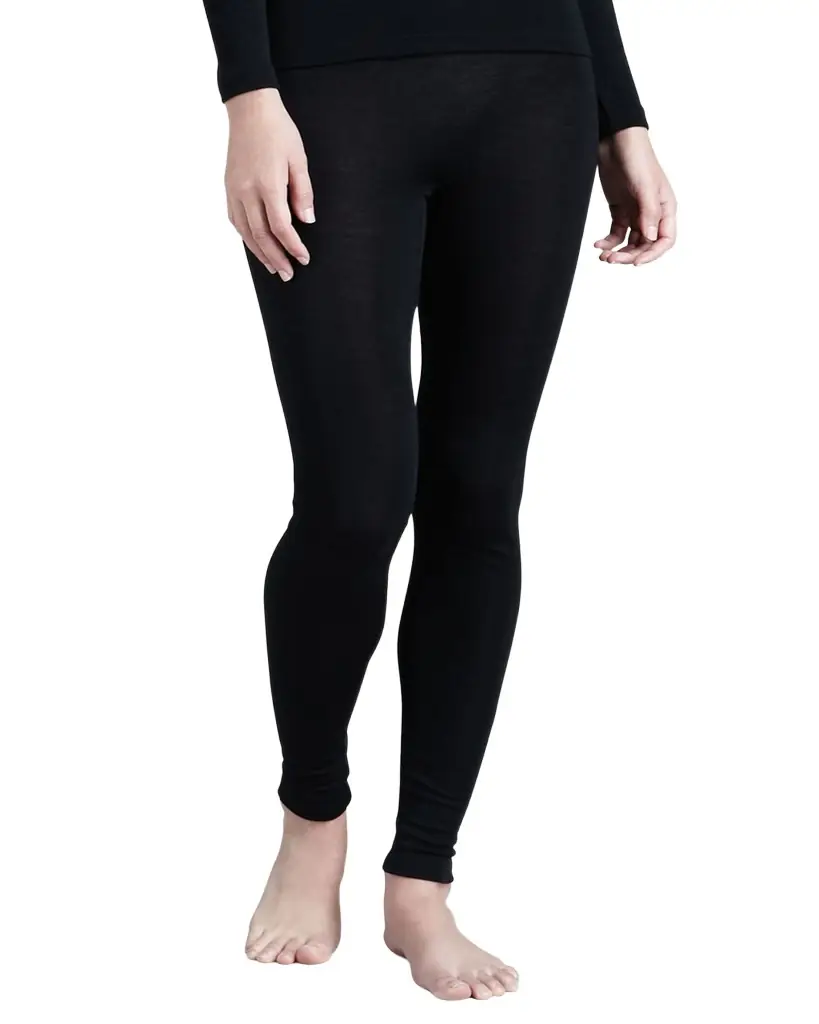 Hanro Wool & Silk Blend Leggings - Women's Clothing