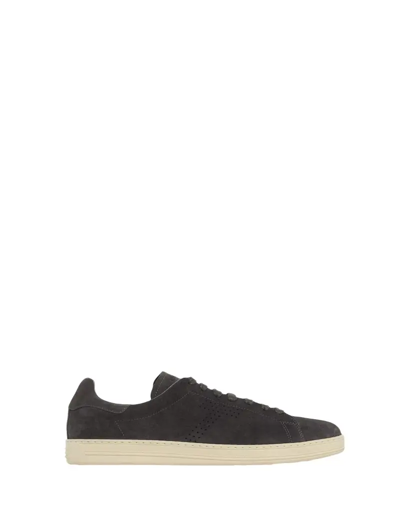 TOM FORD Men's Warwick Suede Low-Top Sneakers