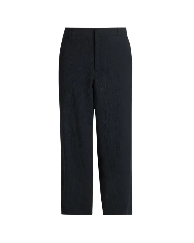 Giorgio Armani Men's Seersucker Wide-Leg Trousers