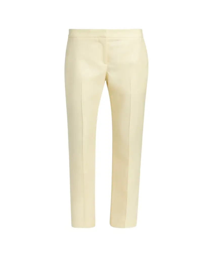 McQueen Low-Rise Cigarette Trousers - Women's Clothing