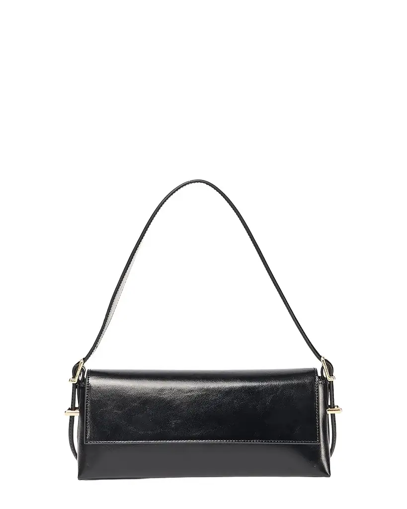 SIMKHAI Atlas Moto Leather Shoulder Bag - Women's Bags