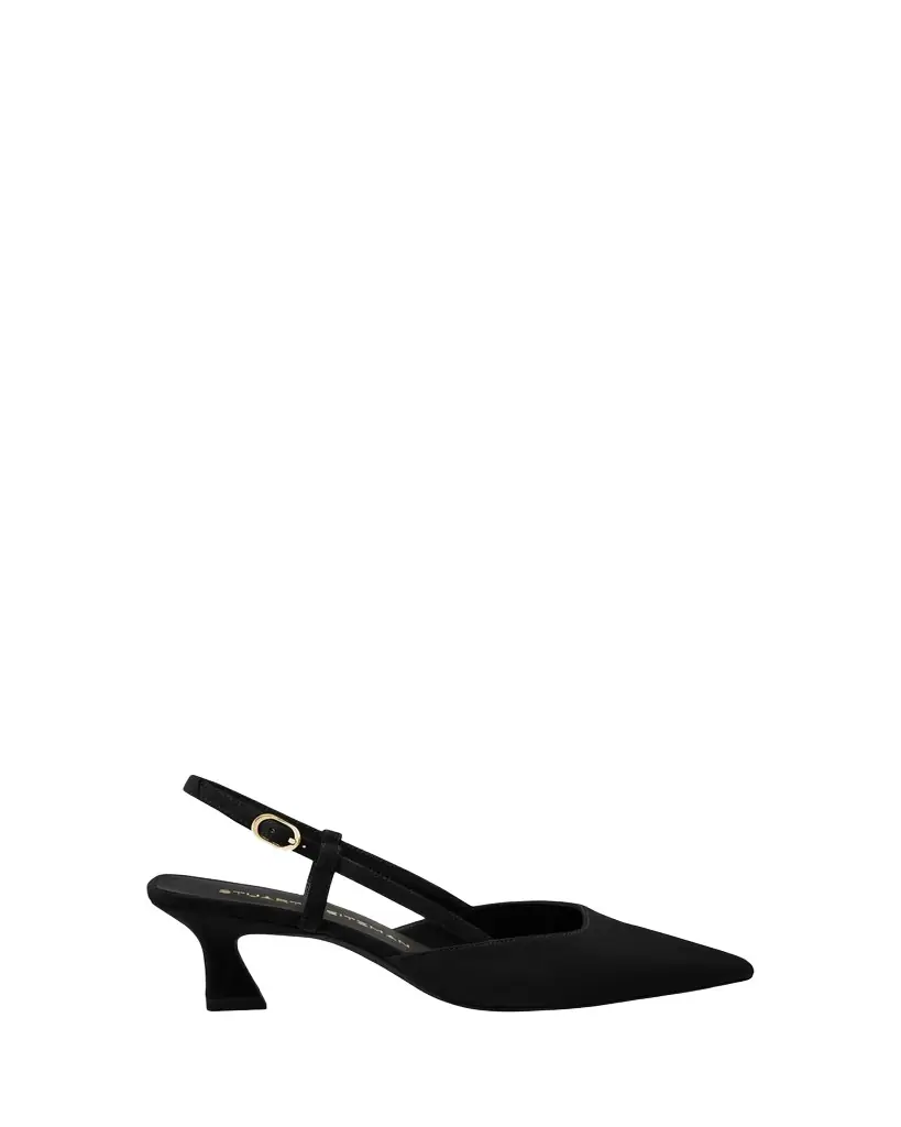 Stuart Weitzman 0mm Vinnie Suede Slingback Pumps