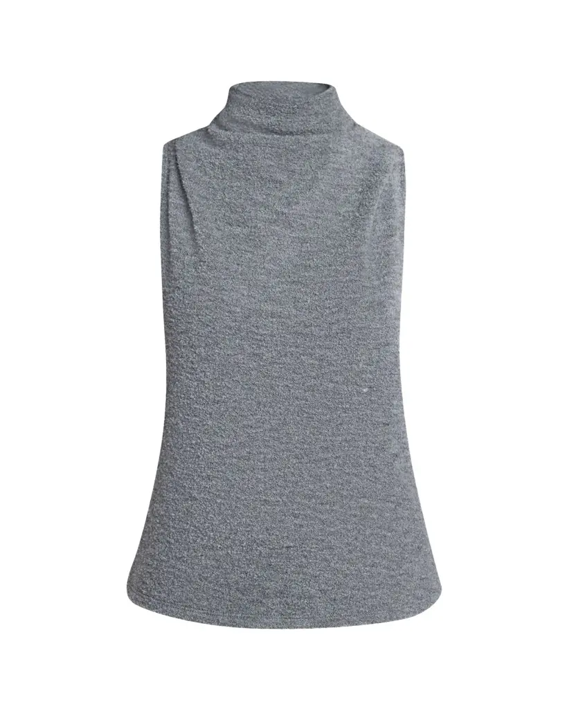 Proenza Schouler White Label Cynthia Wool Jersey Sleeveless Turtleneck - Women's Clothing