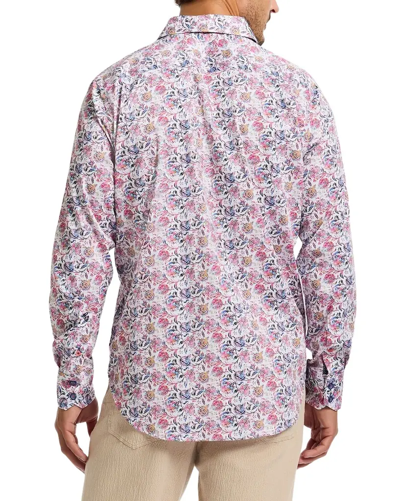 Robert Graham Men 's Andaman Floral Sport Shirt - Women's Clothing