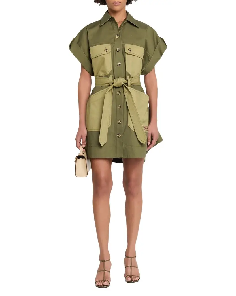 Zimmermann Solstice Belted Mini Dress