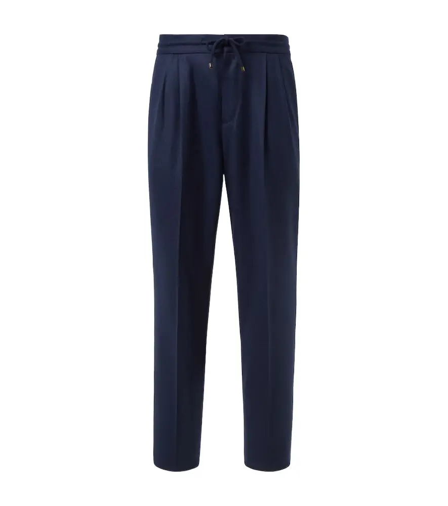 Brunello Cucinelli Virgin wool straight pants