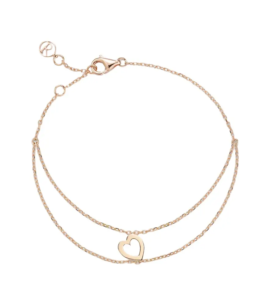Repossi Letters 18kt rose gold bracelet
