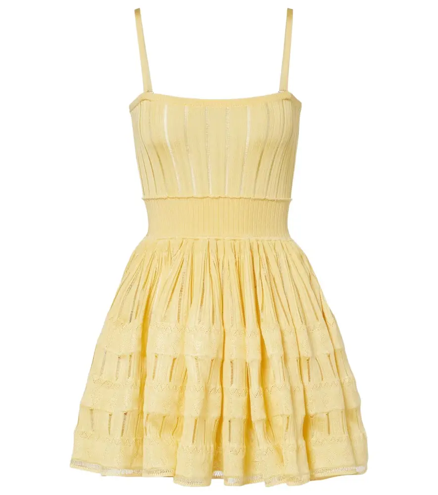 Alaia Alaïa Knitted minidress