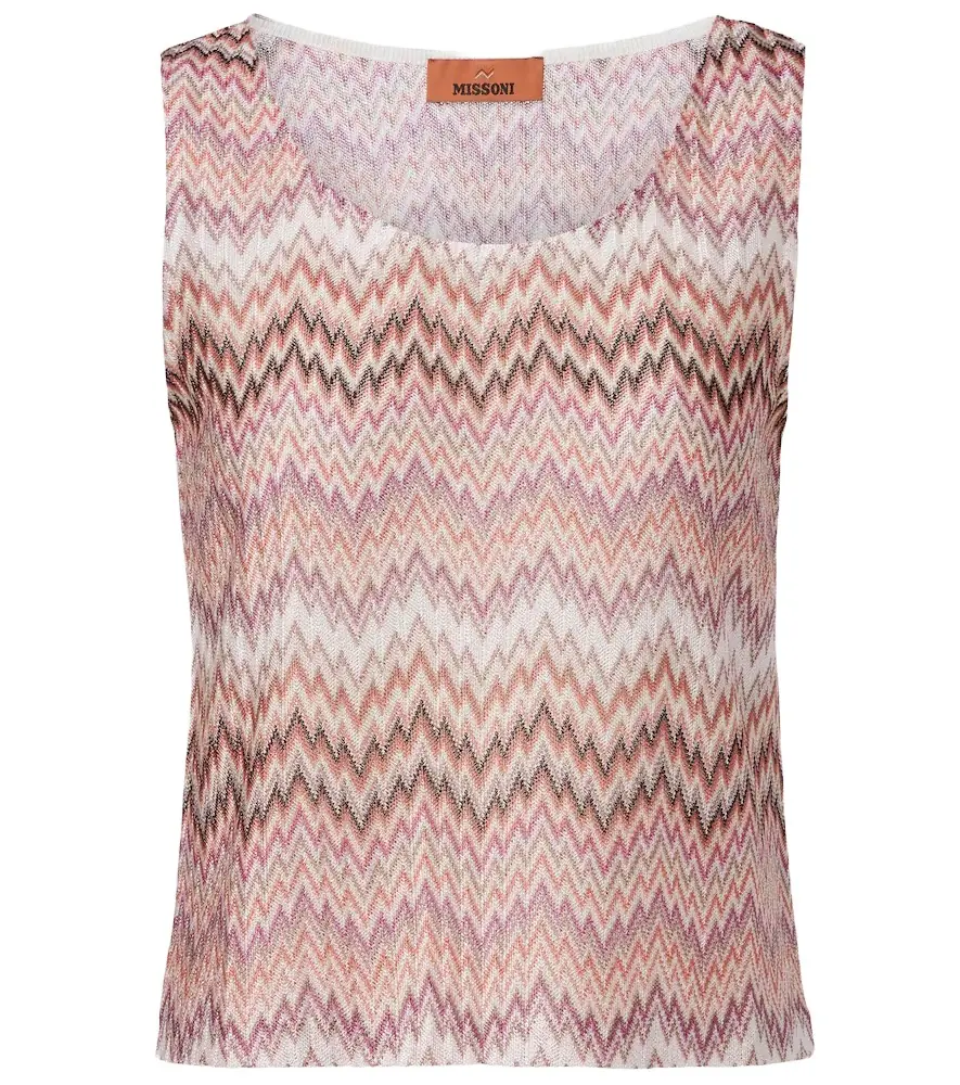 Missoni Zigzag knitted top