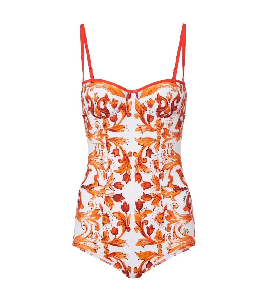Dolce & Gabbana ajolica swimsuit