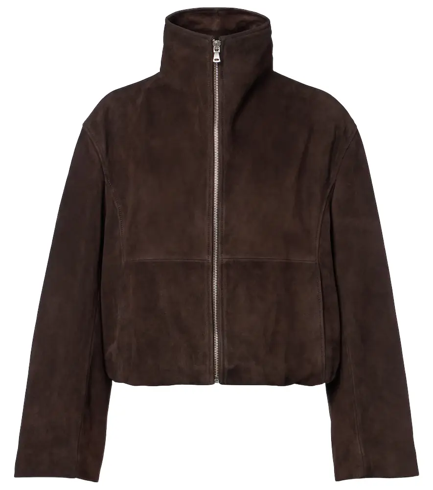 Nour Hammour Etienne suede jacket