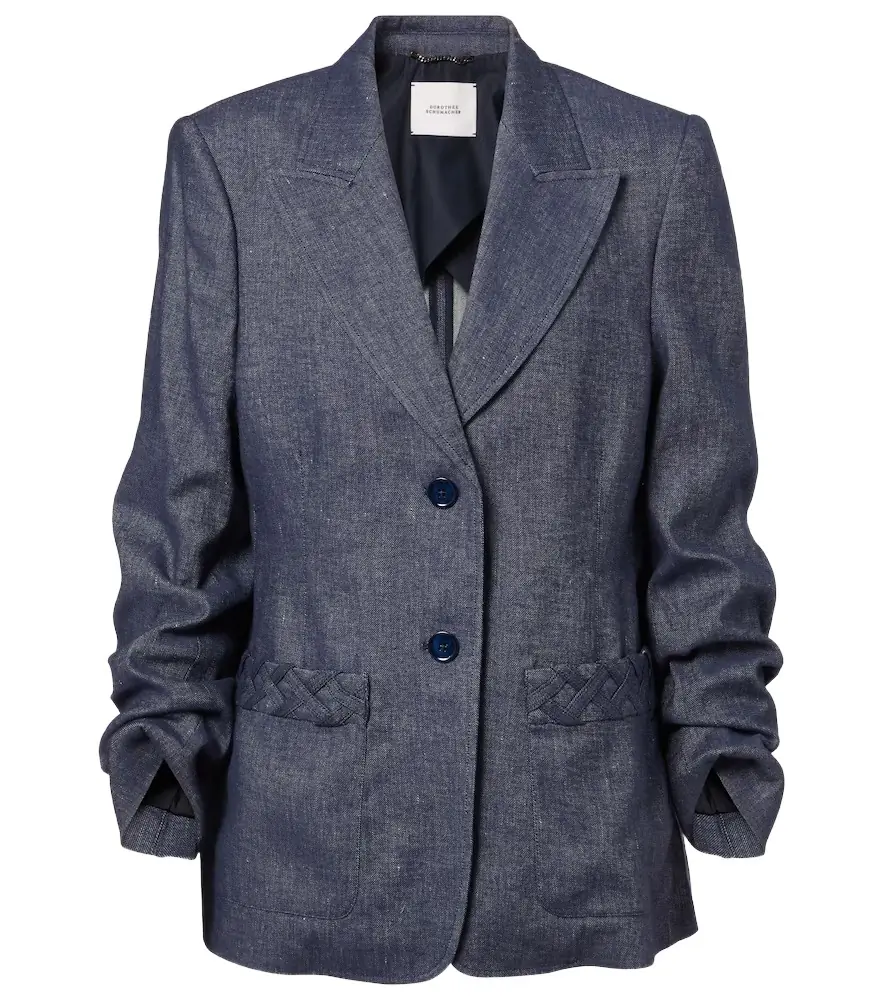 Dorothee Schumacher Fluid Denim blazer