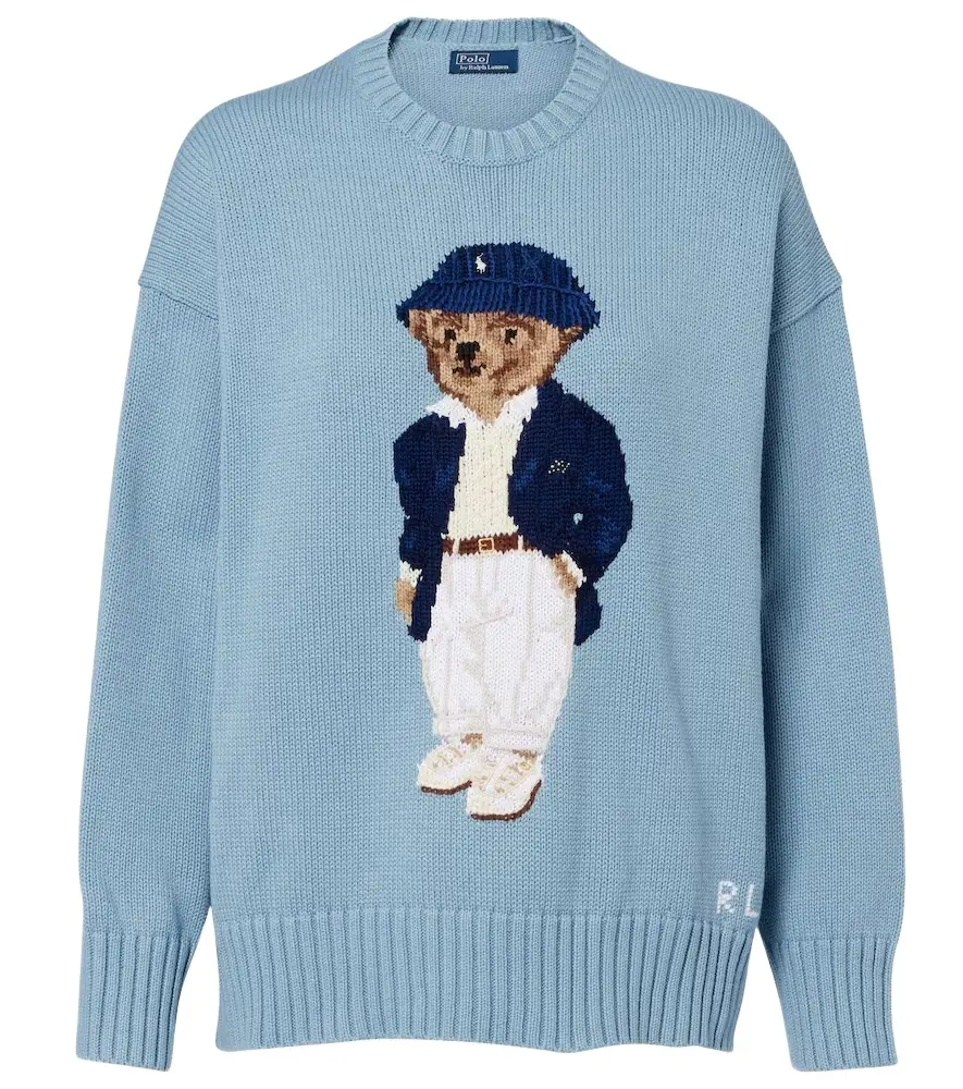 Polo Ralph Lauren Polo Bear oversized cotton sweater