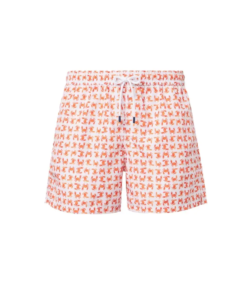 Fedeli Madeira printed swim trunks