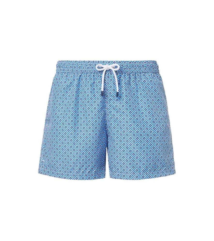 Fedeli Madeira printed swim trunks
