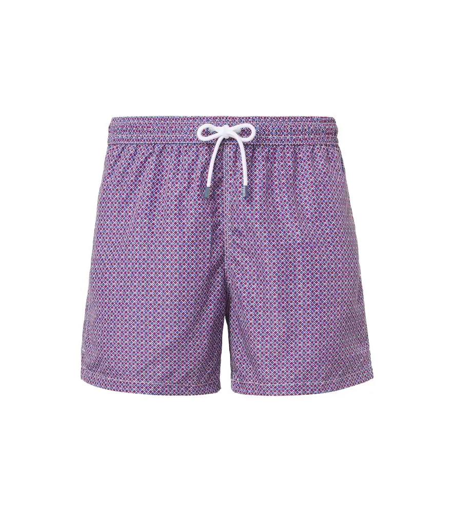 Fedeli Madeira printed swim trunks