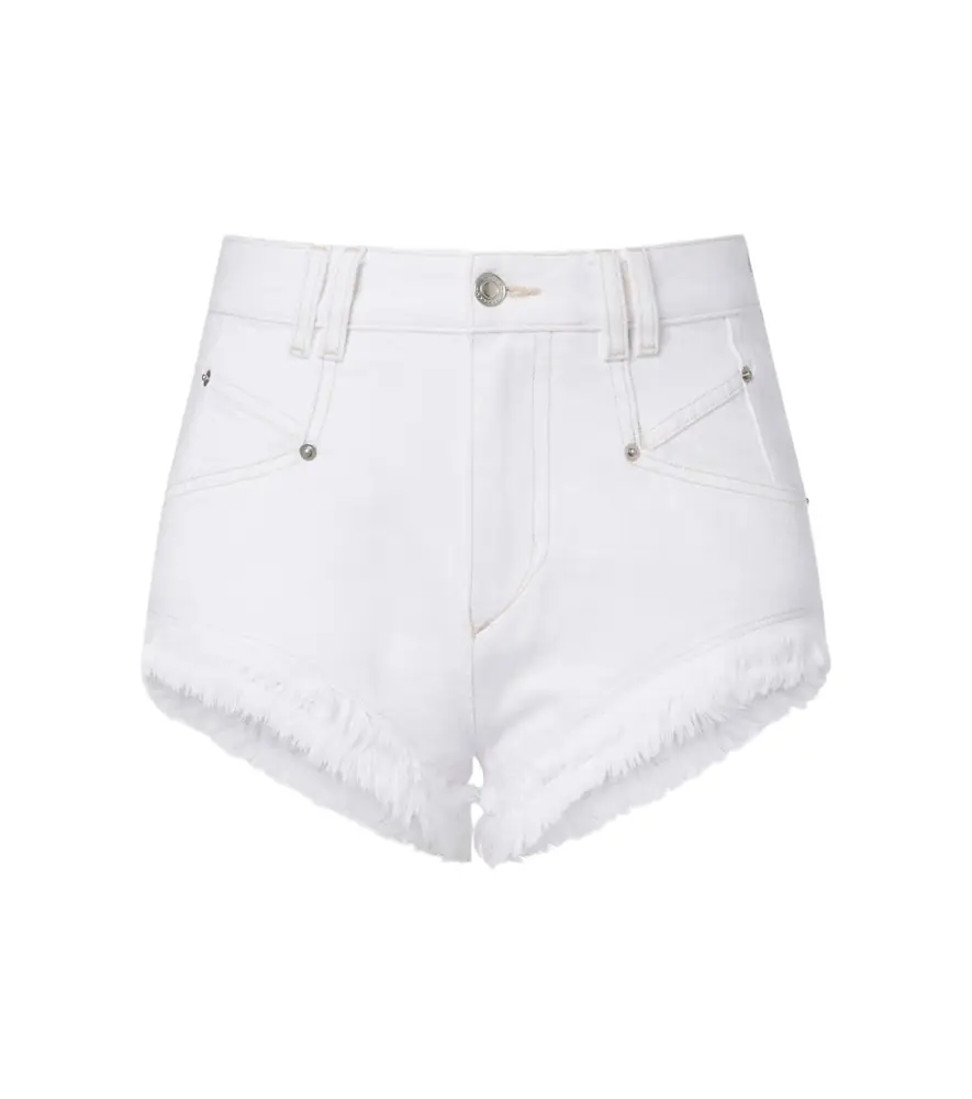 Isabel Marant Eneidala denim shorts