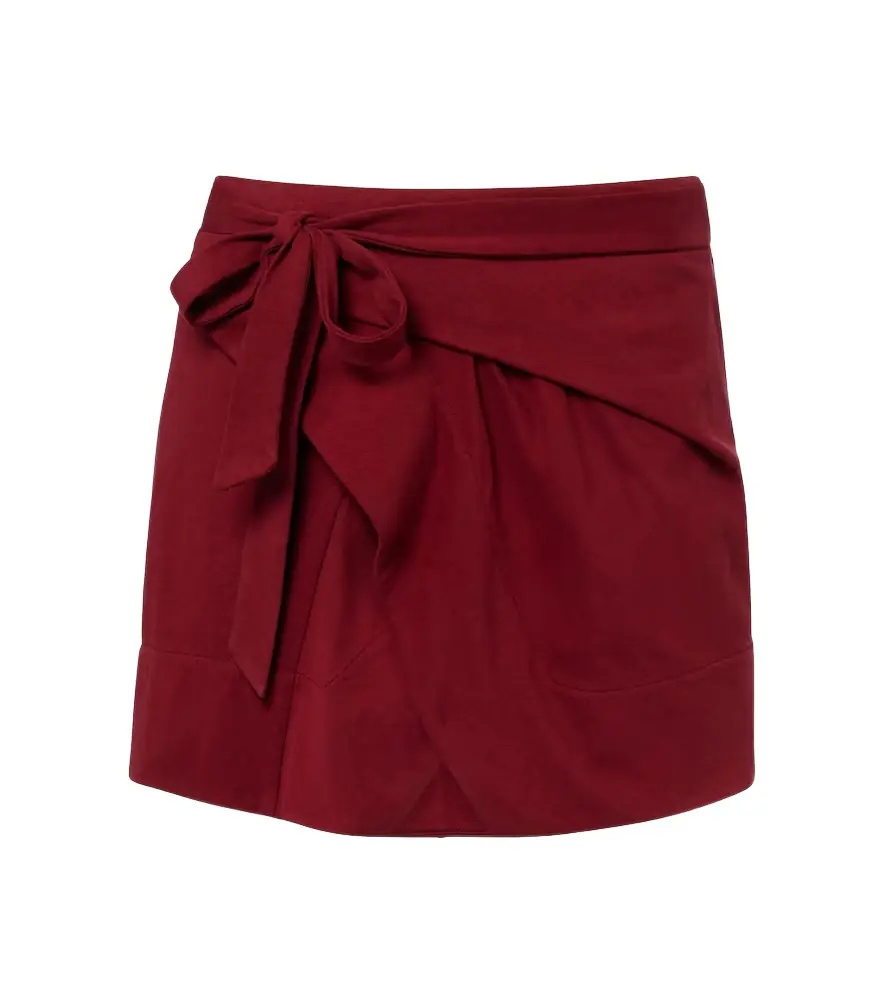 Isabel Marant Berenice draped cotton wrap skirt - Women's Clothing