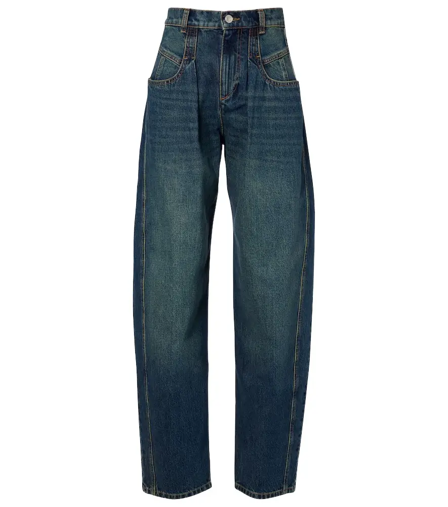 Isabel Marant Lishaga barrel-leg jeans