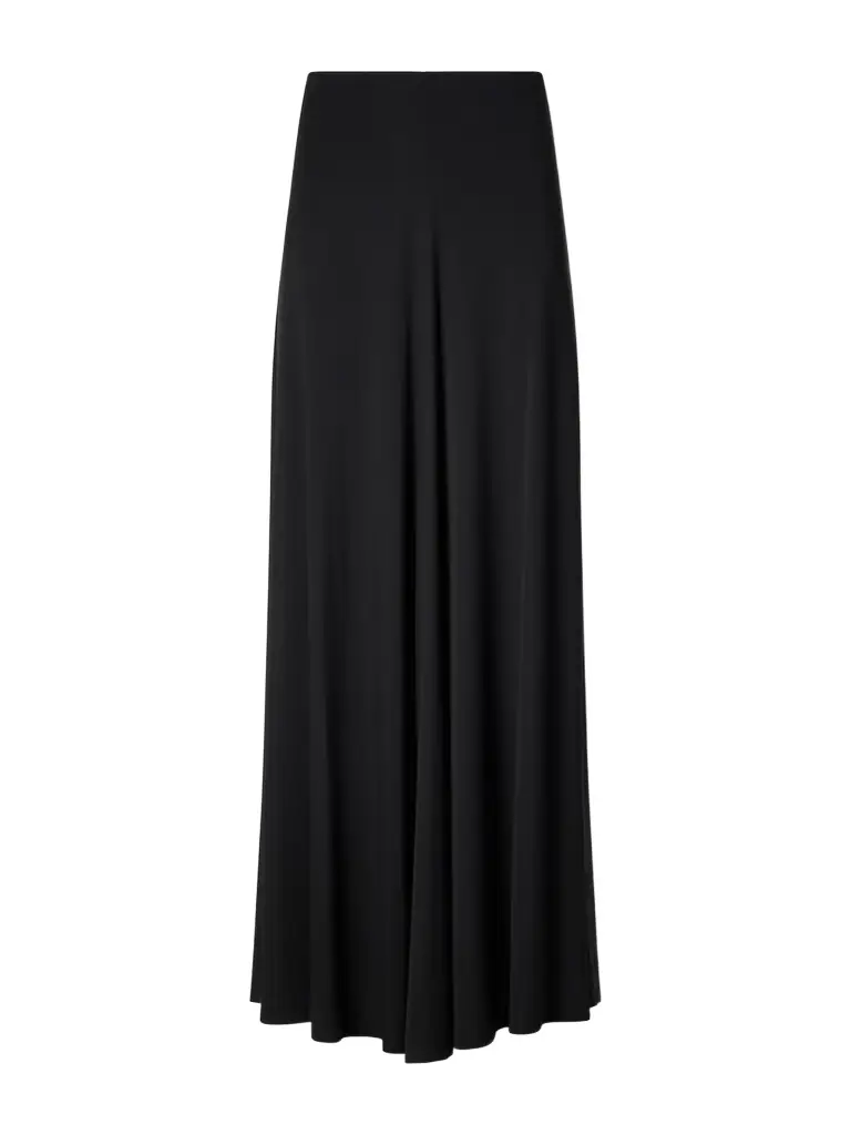 TOTEME Draped Jersey Maxi Skirt