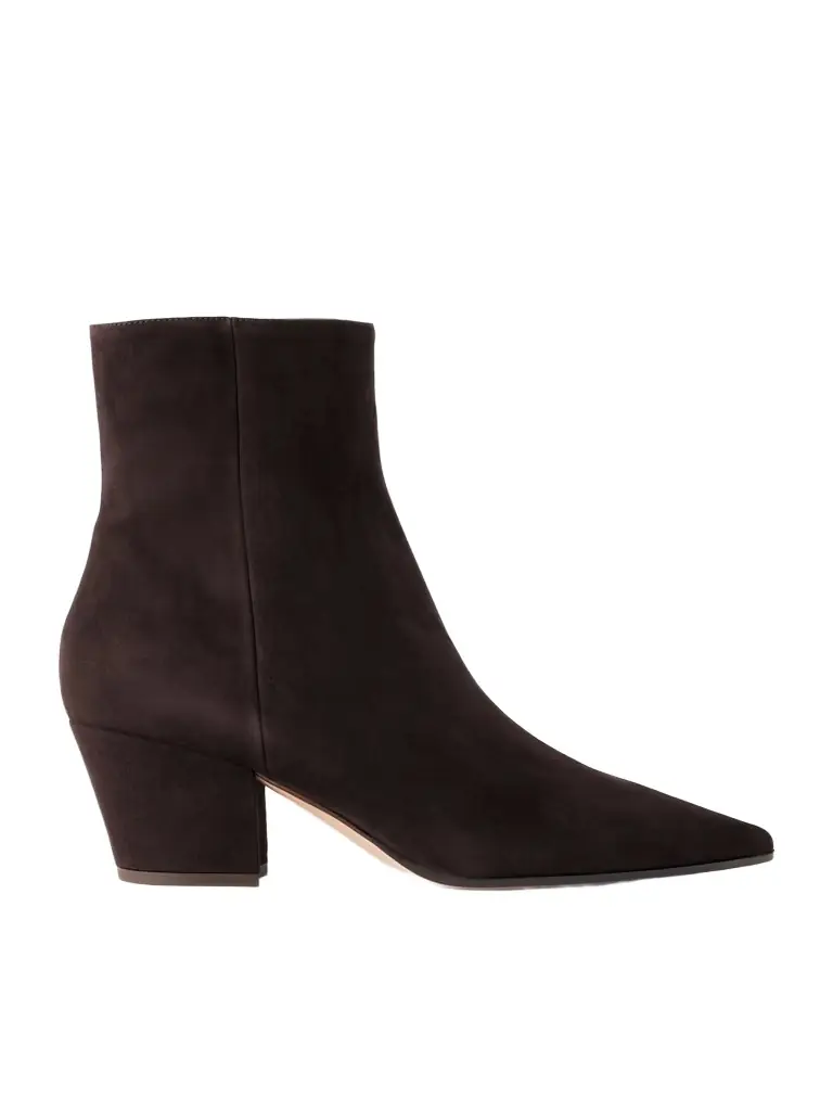 Gianvito Rossi Kienna 55 Suede Ankle Boots