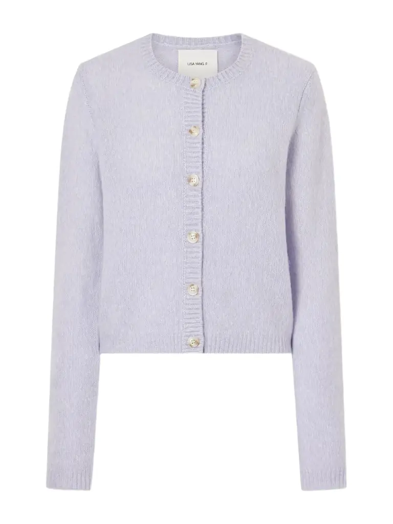 Lisa Yang Felicia Cashmere And Silk-blend Cardigan
