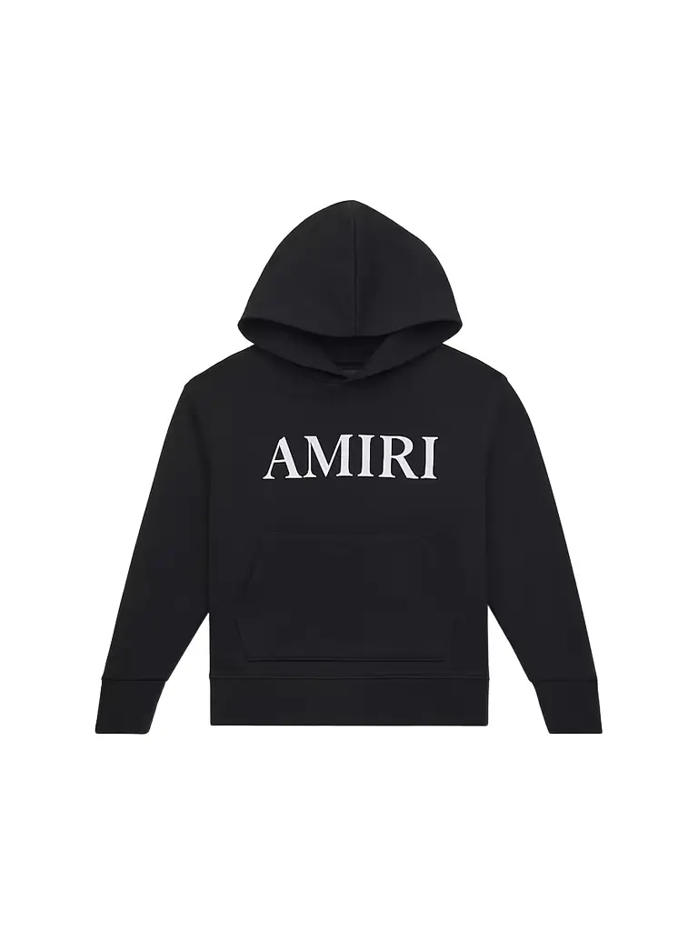 Amiri Little Kid's & Kid's Logo Hoodie - Black