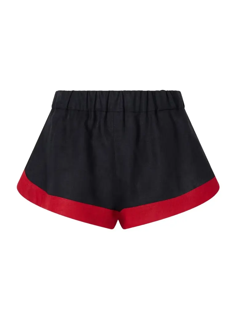 LIBEROWE Stella Tiered Linen Shorts