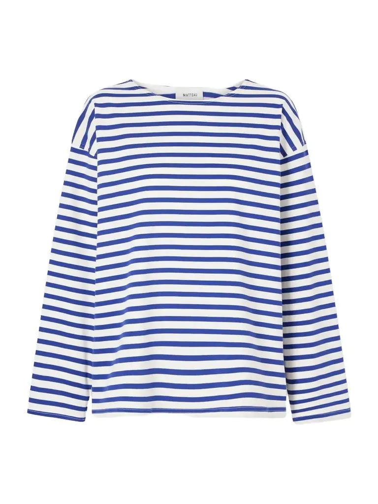Matteau Breton Striped Cotton-jersey T-shirt