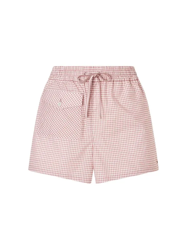 Valentino Garavani Checked Cotton-poplin Shorts