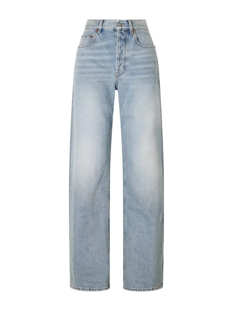 Saint Laurent Neo 90s High-rise Straight-leg Jeans