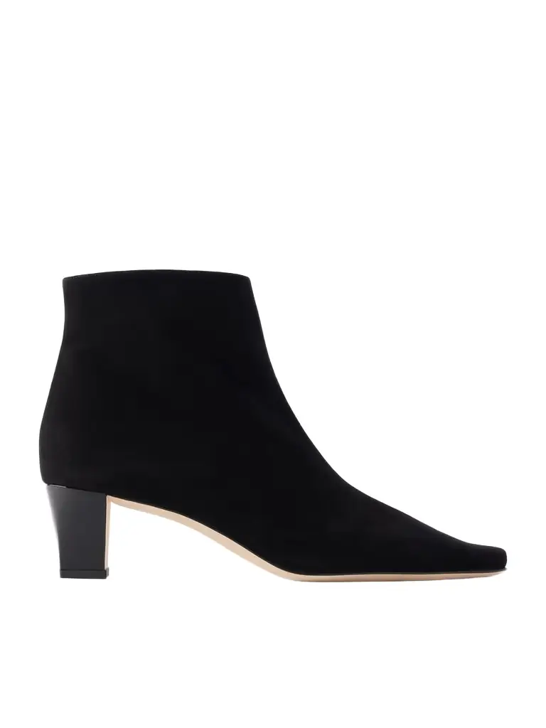 Manolo Blahnik Jaima 50 Suede Ankle Boots