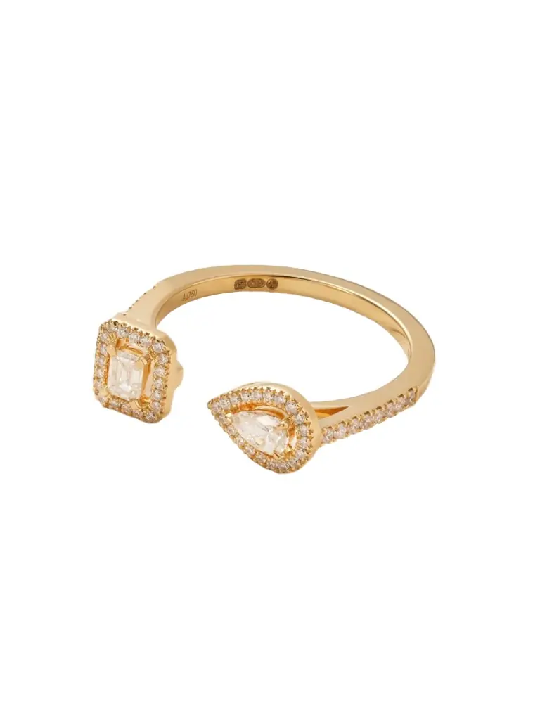 Messika My Twin Toi & Moi 18-karat Gold Diamond Ring