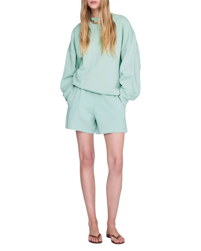 ANINE BING Miles Oversized Crewneck Sweatshirt