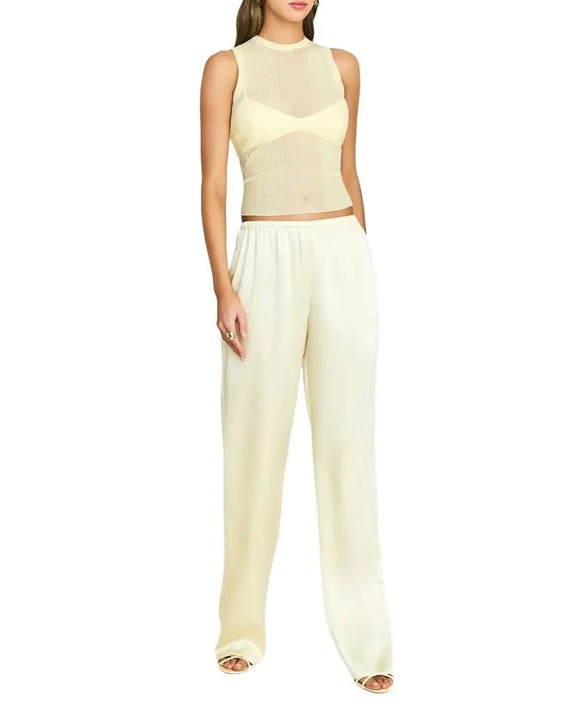 SEROYA Lillian Satin Pants