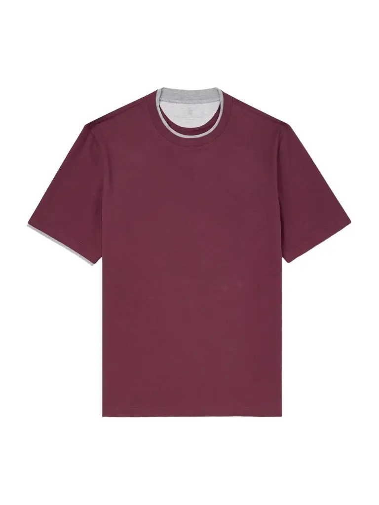 Brunello Cucinelli Layered Cotton-Jersey T-Shirt - Men