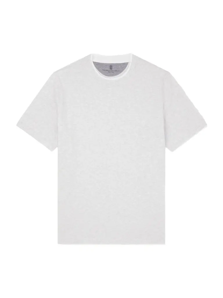 Brunello Cucinelli Layered Cotton-Jersey T-Shirt - Men