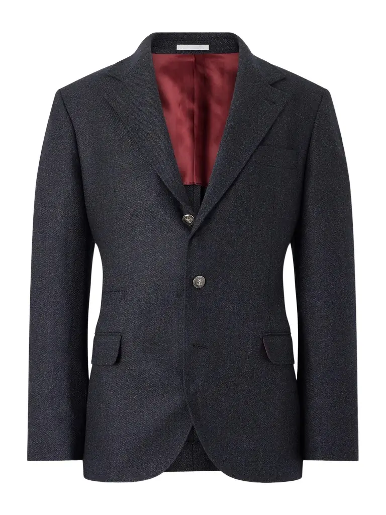 Brunello Cucinelli Virgin Wool Suit Jacket - Men