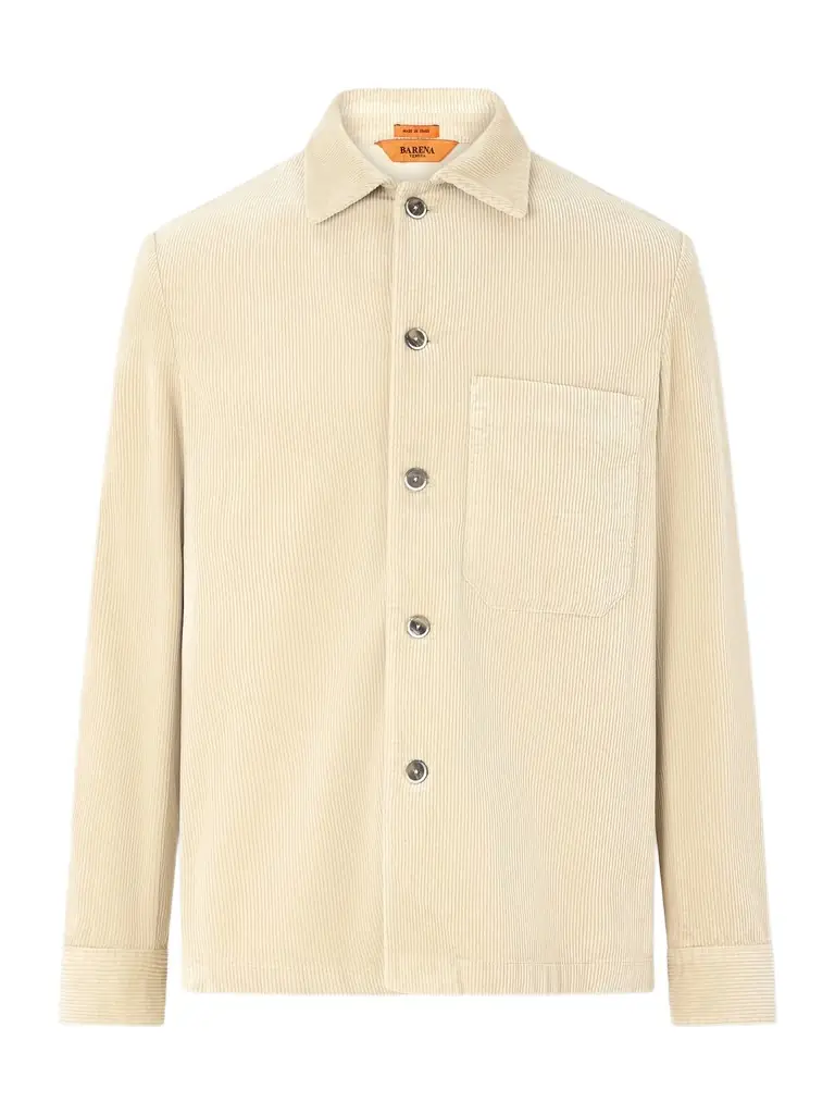 Barena Cotton-Blend Corduroy Overshirt - Men
