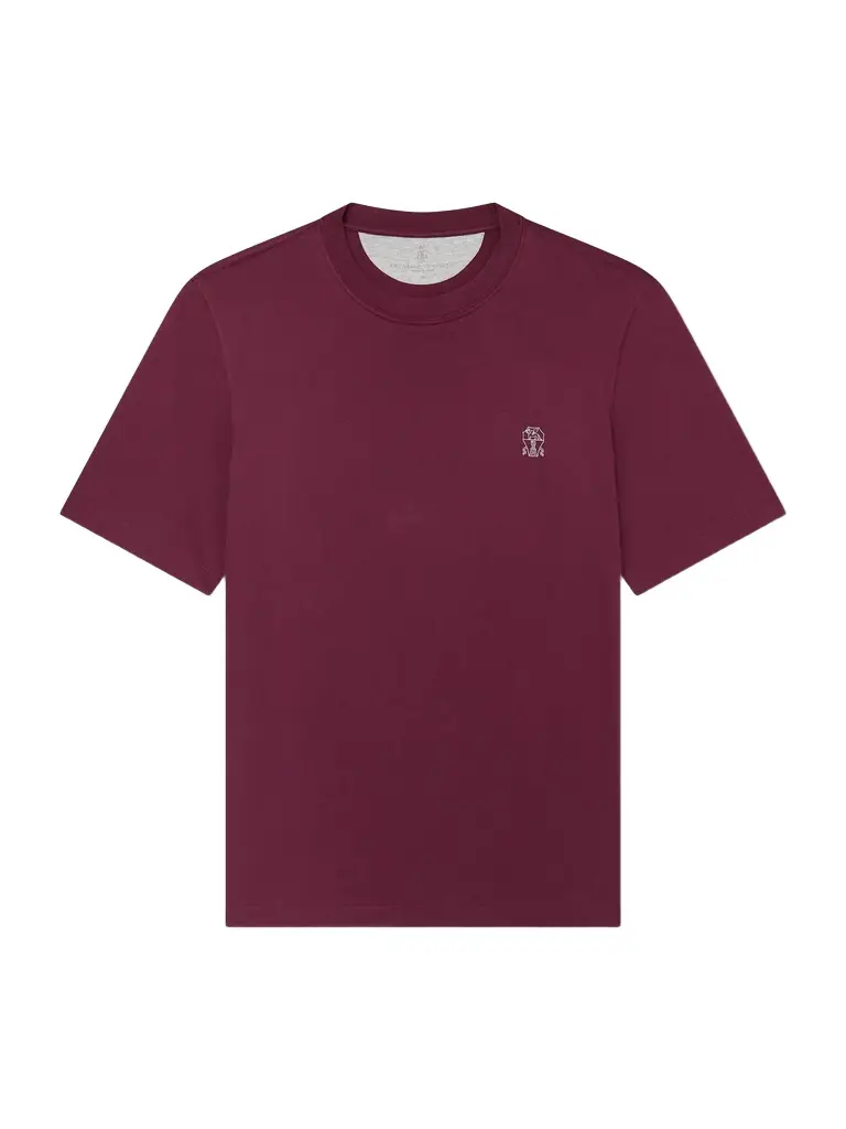 Brunello Cucinelli Logo-Print Cotton-Jersey T-Shirt - Men