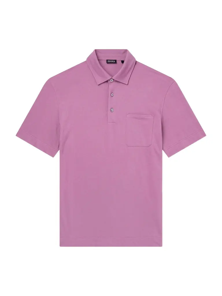 Zegna Cotton-Jersey Polo Shirt - Men