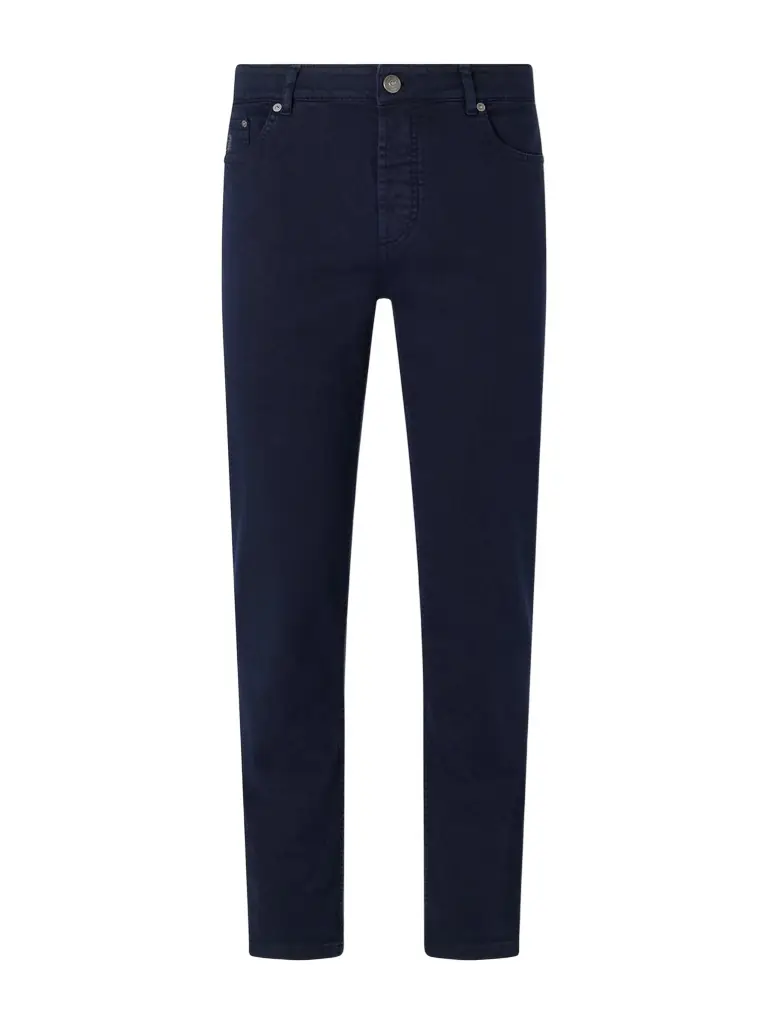 Brunello Cucinelli Slim-Fit Straight-Leg Logo-Embroidered Jeans - Men