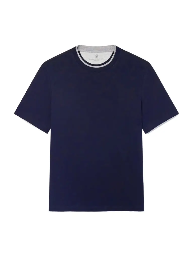 Brunello Cucinelli Layered Cotton-Jersey T-Shirt - Men
