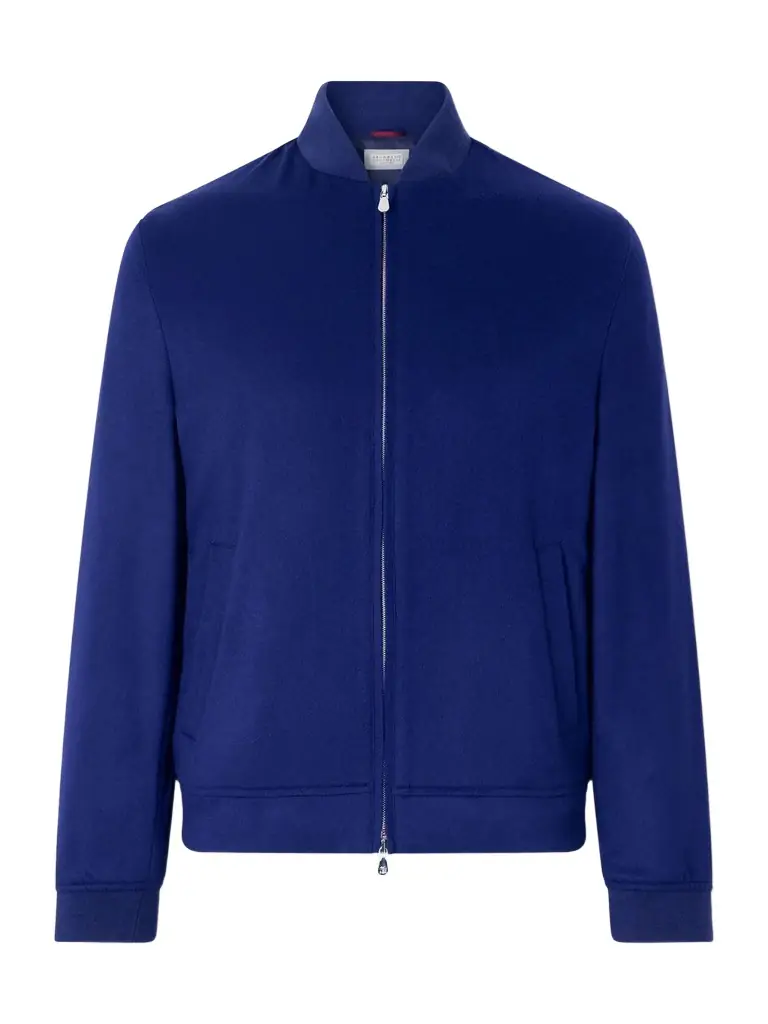 Brunello Cucinelli Cashmere Bomber Jacket - Men