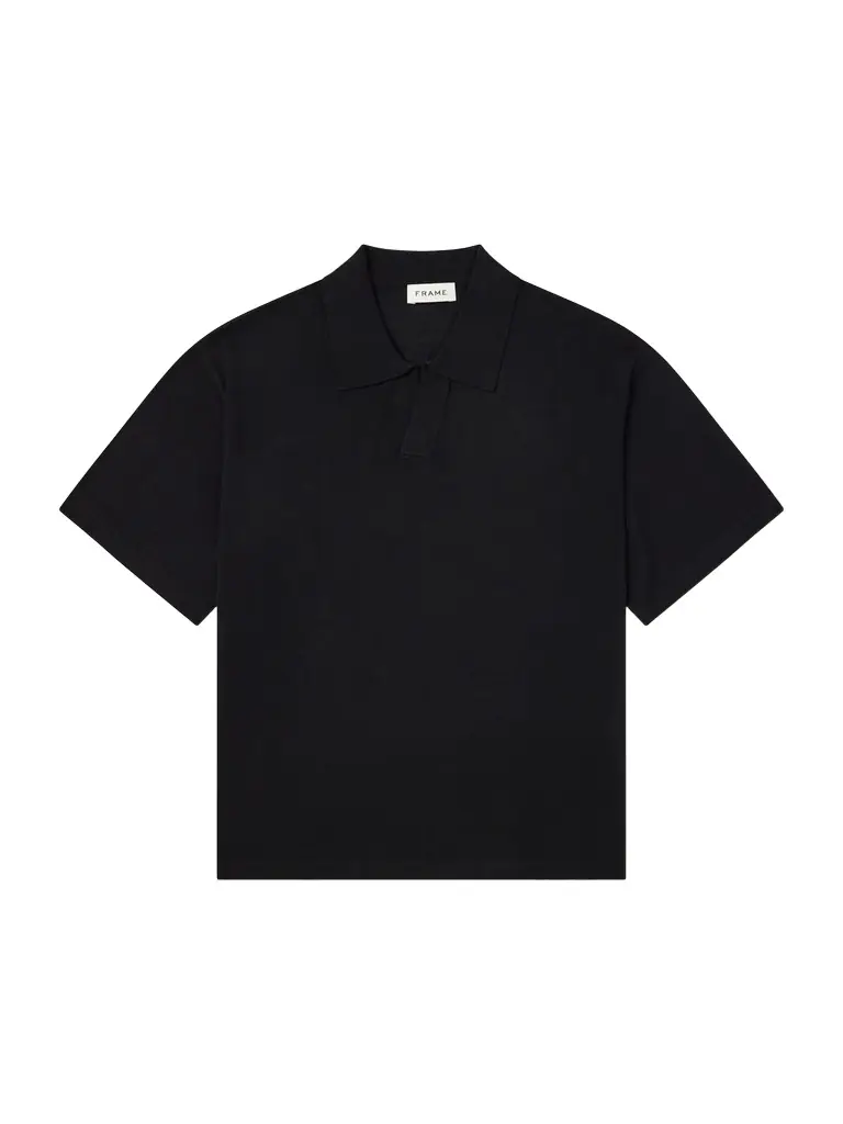 Frame Knitted Cotton Polo Shirt - Men