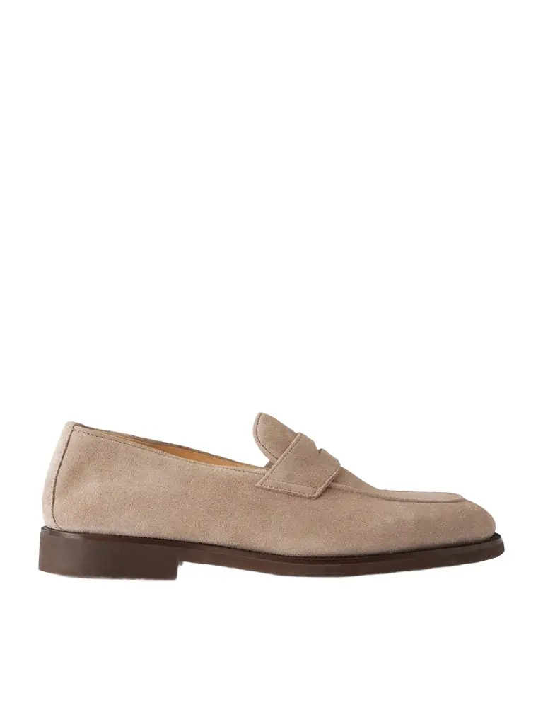 Flex Suede Penny Loafers - Men