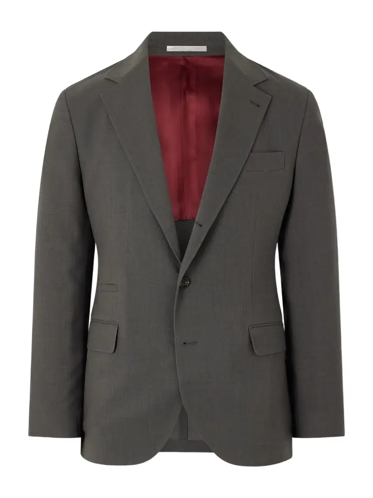 Brunello Cucinelli Virgin Wool Suit Jacket - Men